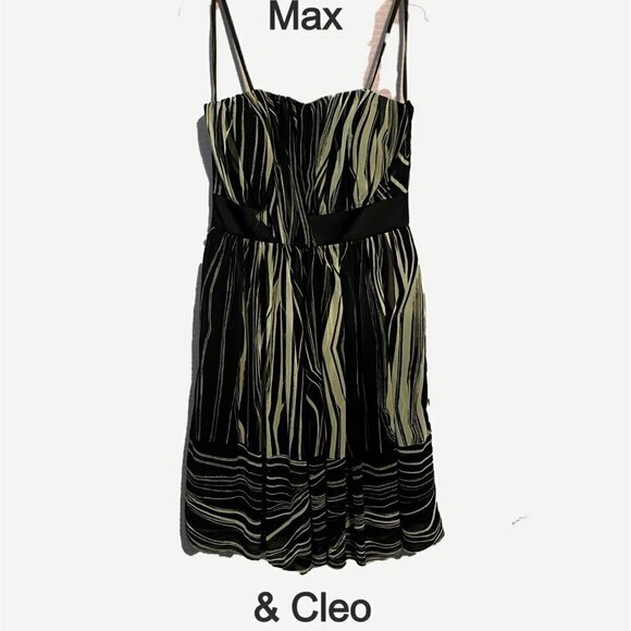 Max & Cleo Dresses & Skirts - NWOT MAX & CLEO FORMAL STRAPELESS SIZE 4 SPAGHETTI STRAP DRESS
